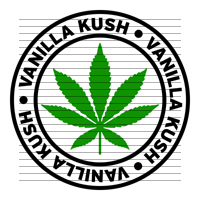 Round Vanilla Kush Marijuana Strain Clipart